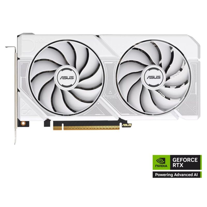 ASUS Dual GeForce RTX 5060 White OC Edition 8GB GDDR7 128-Bit DLSS 4 Ekran Kartı