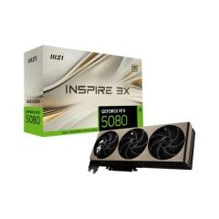 MSI GeForce RTX 5080 16G INSPIRE 3X OC 16GB GDDR7 256-Bit DLSS 4 Blackwell Ekran Kartı