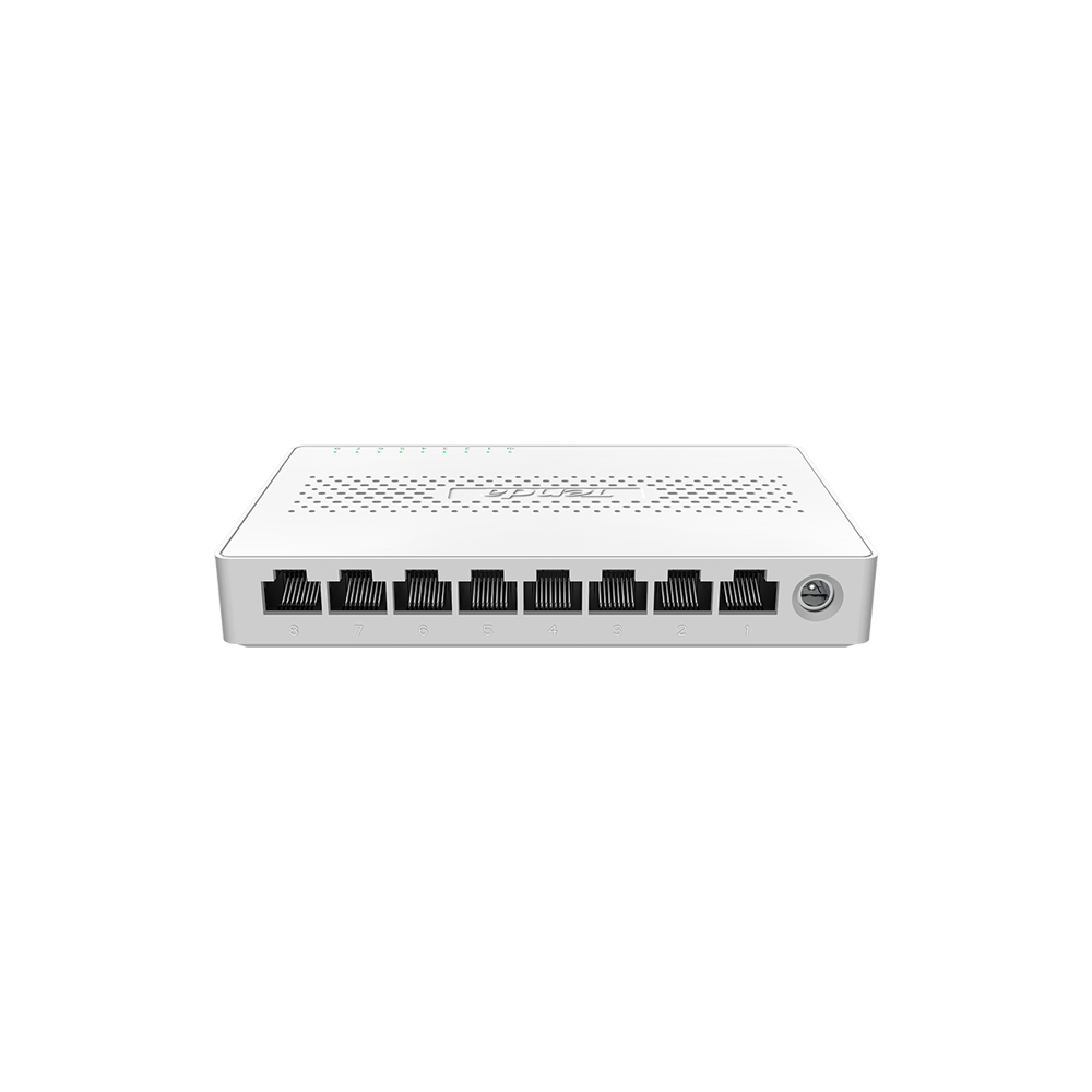 Tenda SM108 8-Port 2.5G Multi-Gigabit Masaüstü Metal Switch