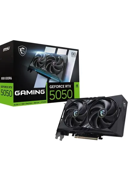 MSI GeForce RTX 5050 8G GAMING OC 8GB GDDR6 128-bit PCIe 4.0 DirectX 12 Ekran Kartı