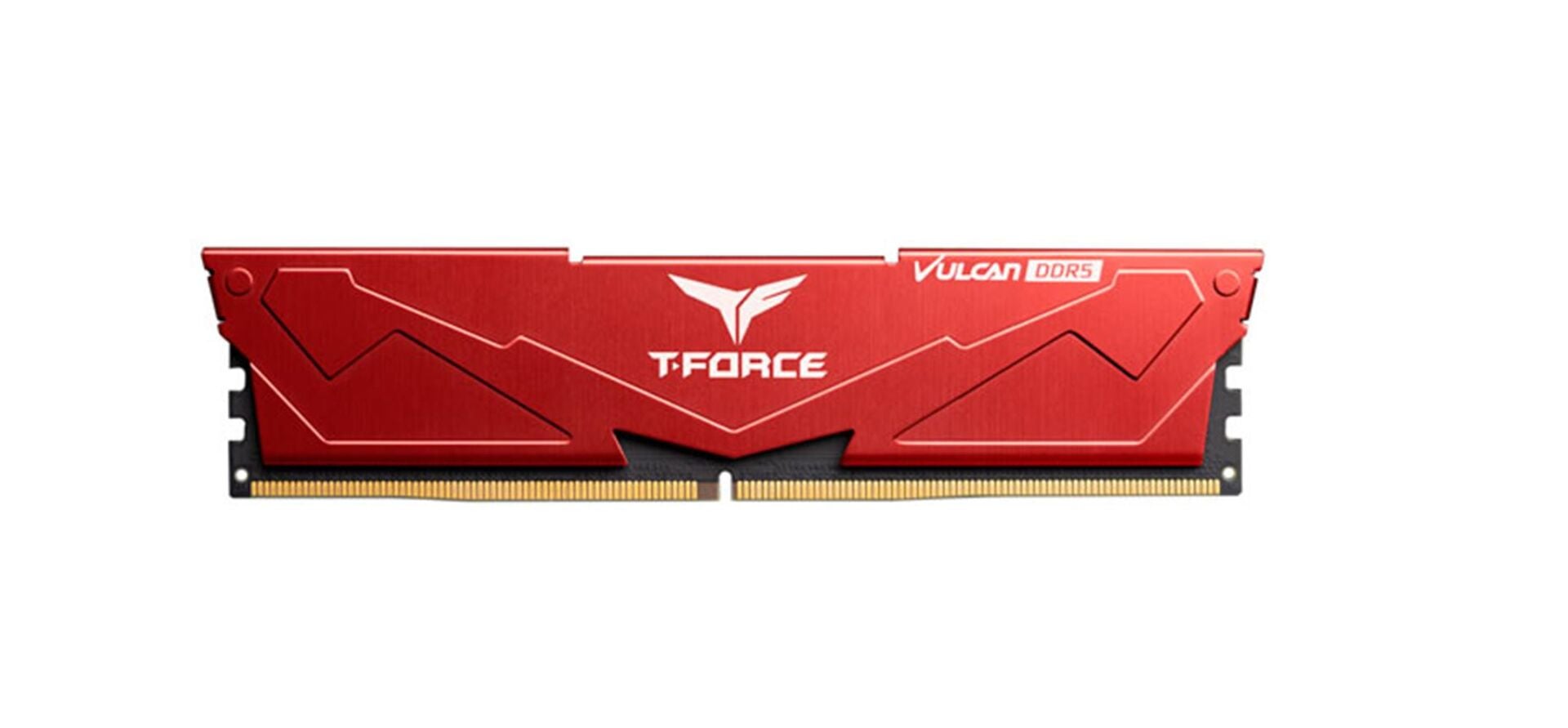 Team T-Force Vulcan Red 16GB DDR5 6000MHz CL38 1.25V Masaüstü Gaming RAM (FLRD516G6000HC38A01)