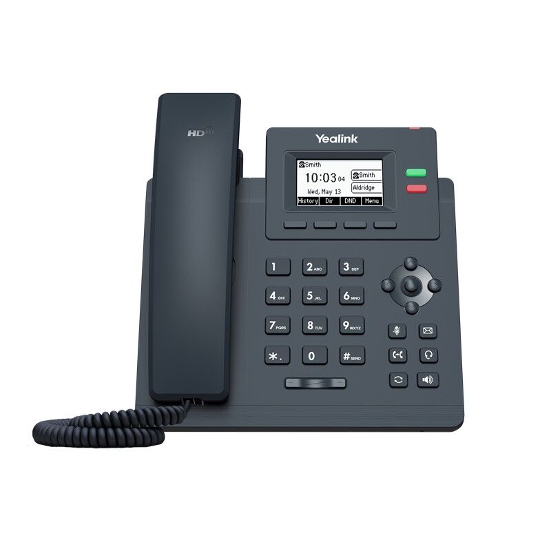 Yealink SIP-T31G 2 Hatlı Gigabit Ethernet ve PoE Destekli IP Masaüstü Telefon