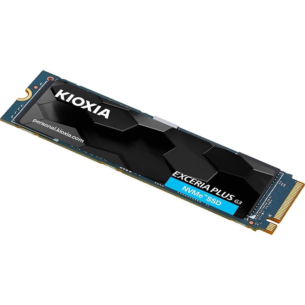 Kioxia EXCERIA PLUS G3 1TB (LSD10Z001TG8) PCIe 4.0 x4 NVMe 1.4 M.2 2280 3D TLC SSD — 5,000 MB/s Okuma, 3,900 MB/s Yazma, 600 TBW, 5 Yıl Garanti