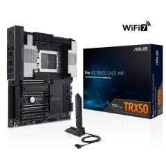 ASUS PRO WS TRX50-SAGE WIFI DDR5 8000MHZ 3XM.2 USB WIFI7 (AMD THREADRIPPER PRO 9000/7000 WX SERİLERİ İLE UYUMLU)