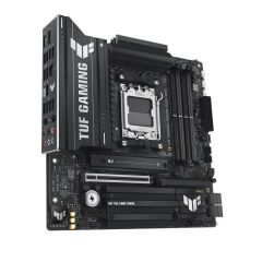 ASUS TUF GAMING B850M‑PLUS WIFI mATX AM5 Anakart · AMD Ryzen 9000/8000/7000 Serisi Destekli · DDR5 8000 MT/s (Max 256 GB) · 1×HDMI 2.1 + 1×DisplayPort · PCIe 5.0 GPU Slot & 3×M.2 Yuvası · Wi‑Fi 6E & 2.5 Gb LAN · 14+2+1 80A VRM