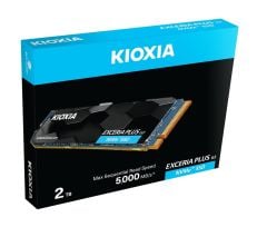 Kioxia Exceria Plus G3 LSD10Z002TG8 2 TB PCIe 4.0 x4 NVMe 1.4 M.2 2280 SSD – 5 000 MB/s Okuma, 3 900 MB/s Yazma, 1200 TBW, 5 Yıl Garanti
