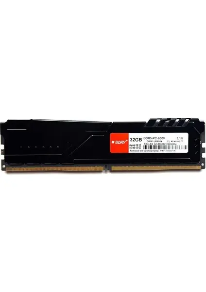 32 GB DDR5 6000MHZ BORY SOGUTUCULU KUTULU DESKTOP