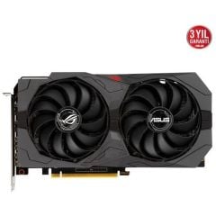 Asus ROG Strix GeForce GTX1650 Gaming 4GB GDDR6 128Bit 1650MHz OC 2xHDMI 2xDisplayPort RGB Fanlı Ekran Kartı