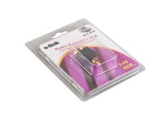 S-Link Stereo RCA Dönüştürücü, 3.5mm Jack to RCA Adaptör, Yüksek Kaliteli Ses Aktarımı