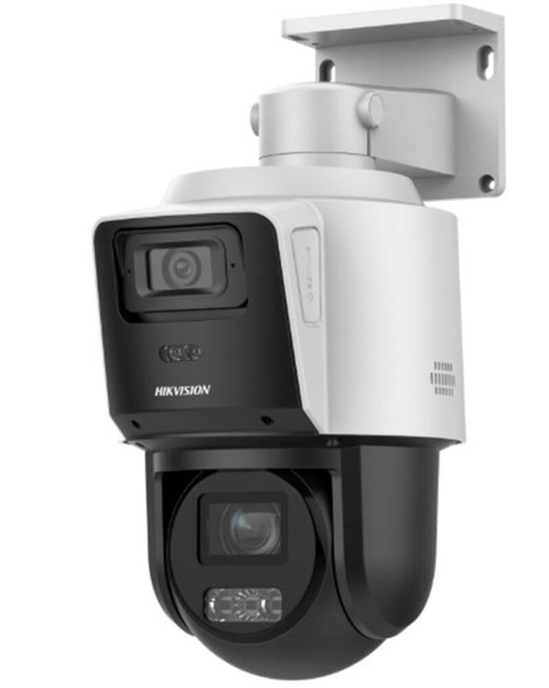 Hikvision DS-2SE3C404MWG-E/14 4 MP + 4 MP 4x Zoom Akıllı Hibrit Işıklı Panoramik & PTZ Kamera