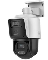 Hikvision DS-2SE3C404MWG-E/14 4 MP + 4 MP 4x Zoom Akıllı Hibrit Işıklı Panoramik & PTZ Kamera