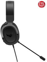 ASUS TUF Gaming H3 Gun Metal 7.1 Surround 3.5mm Oyuncu Kulaklığı