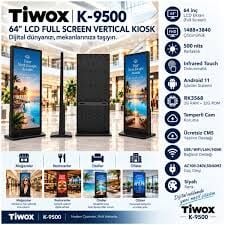 Tiwox K-9500 64'' 2GB-32GB Android 11 4K LCD Kiosk