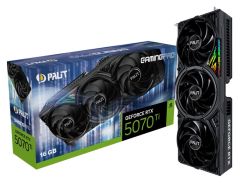 Palit GeForce RTX 5070 Ti GamingPro 16 GB GDDR7 256‑bit HDMI 2.1b + 3× DisplayPort 2.1b PCIe 5.0 DLSS 4 Çift BIOS ARGB Alekör­tlük Triple‑Slot 300 W TGP Ürün