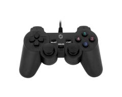 Frisby FGP-305U Kablolu USB PC Oyun Kolu - Çift Titreşimli, 12 Tuşlu ve 2 Analog Çubuklu Gamepad