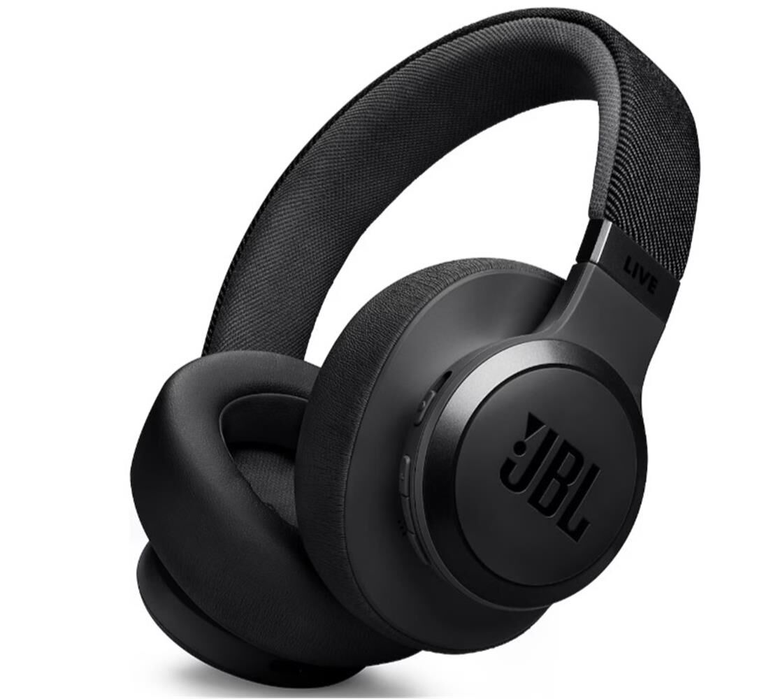 JBL Live 770NC Adaptif Gürültü Engelleme Özellikli Kablosuz Kulak Üstü Kulaklık - Siyah