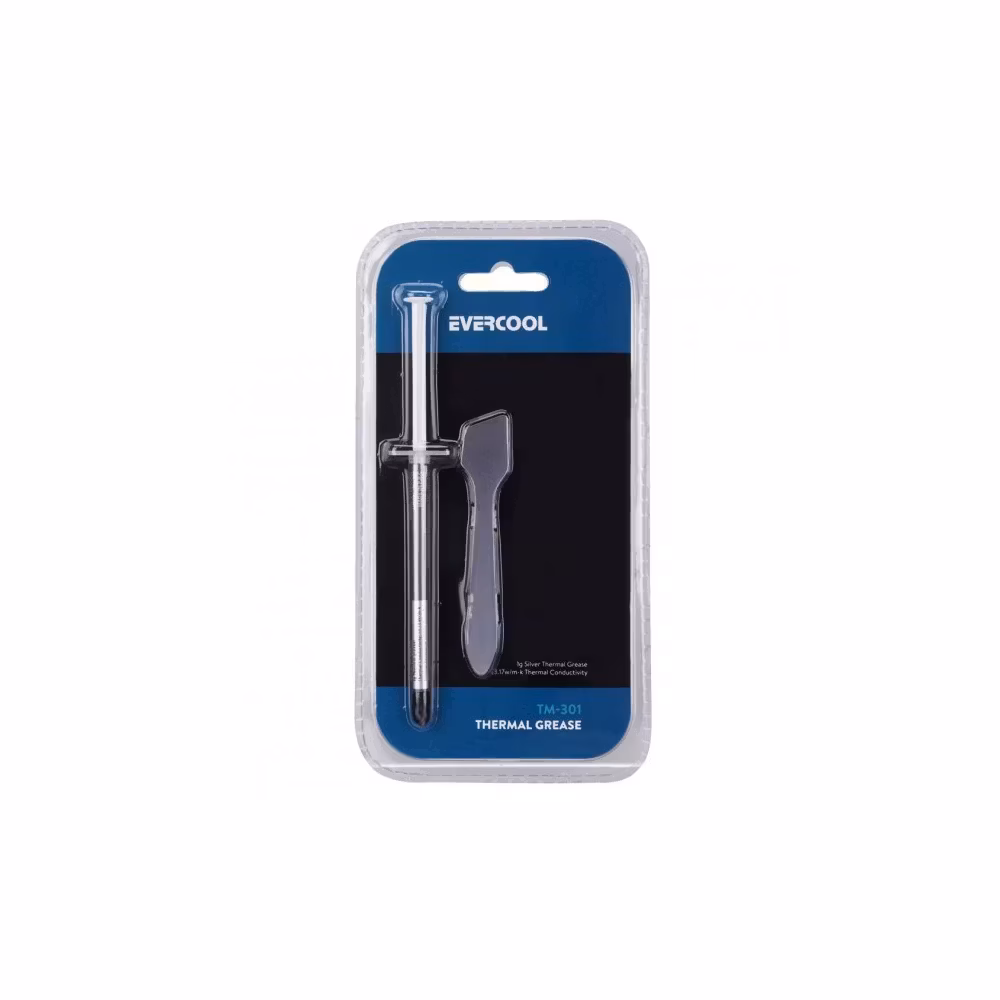 Evercool TM-301 1g 3.17 W/mK Gümüş Slim Tüp Termal Macun