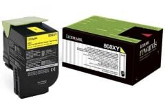 Lexmark 80C8XY0 4.000 Sayfa Yellow Sarı Toner CX510 808XY