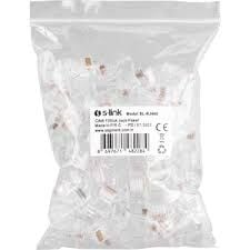 S-LINK SL-RJ460 CAT6 100lü RJ-45 Konnektör (Eski Nesil)