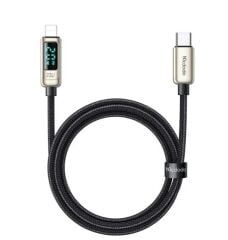 MCDODO CA-8811 20W DİJİTAL GÖSTERGELİ TYPE-C TO LİGHTNİNG PD DATA-ŞARJ KABLOSU-GÜMÜŞ