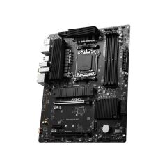 MSI PRO B650‑S WIFI AM5 ATX Anakart | 4×DDR5 (Τ‑7200 OC) | HDMI + DisplayPort | USB 3.2 Gen‑2A + Gen‑2×2C | 2×M.2 (Gen4) | Wi‑Fi 6E & Bluetooth 5.3 | 2.5 Gb LAN | EXPO Destekli Overclock