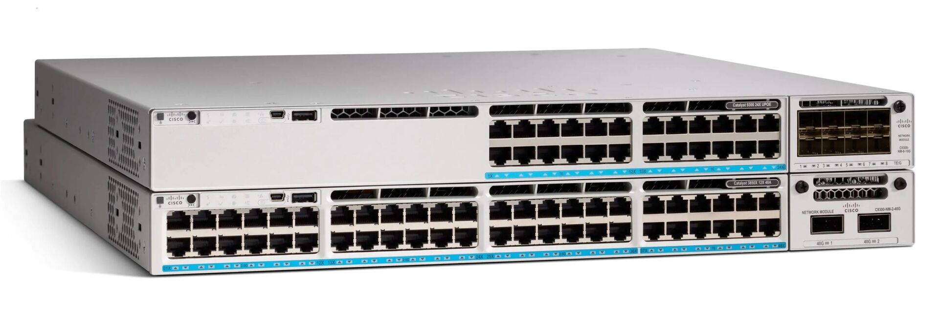 Cisco Catalyst 9300 C9300-48P-E 48 Port PoE+ Managed Switch – Network Essentials