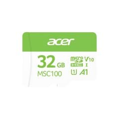 Acer MSC100 32GB microSDHC U1 V10 A1 Full HD Aksiyon Kamera ve Güvenlik Kamerası Uyumlu Hafıza Kartı
