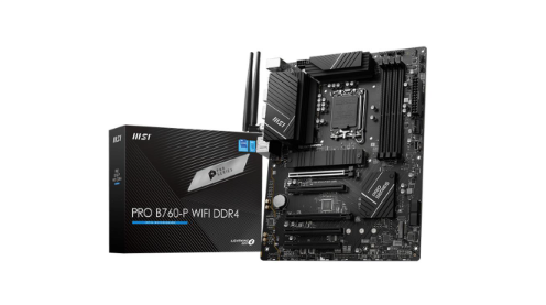 MSI PRO B760-P WIFI Intel B760 LGA1700 Soket DDR4 5333MHz (OC) ATX Anakart HDMI DisplayPort M.2 PCIe 4.0 Wi-Fi 6 Bluetooth