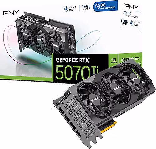 PNY RTX 5070 Ti OC 16GB GDDR7 256Bit (VCG5070T16TFXPB1-O) Ekran Kartı