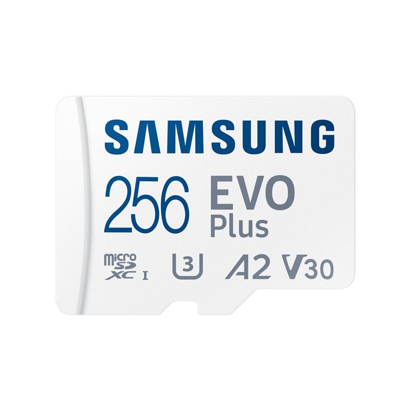 Samsung EVO Plus 256GB MicroSDXC UHS-I U3 V30 A2 160MB/s Hafıza Kartı + Adaptör MB-MC256SA/APC