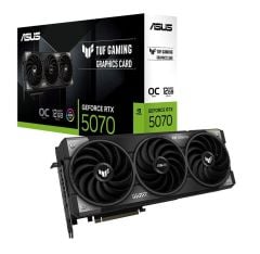 Asus TUF Gaming GeForce RTX 5070 OC Edition TUF‑RTX5070‑O12G‑GAMING 12 GB GDDR7 192‑Bit PCIe 5.0 HDMI 2.1b DP 2.1b DLSS 4 Blackwell Architecture Triple‑Fan ARGB Ekran Kartı