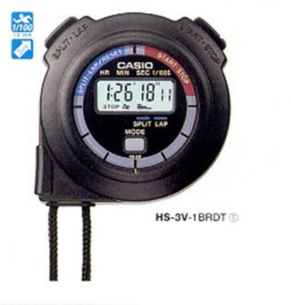 Casio HS-3V-1RDT 7 Hane El Tipi Dijital Kronometre