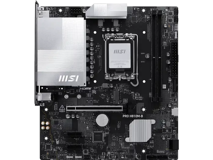 MSI PRO H810M-B SOKET 1851 DDR5 6500(OC)