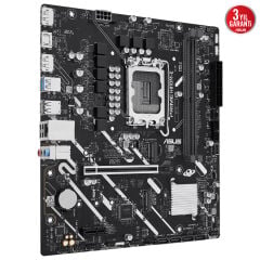 ASUS PRIME H810M-E-CSM Intel H810 LGA1851 DDR5 6400MHz (OC) HDMI 2xDP Çift M.2 mATX Anakart