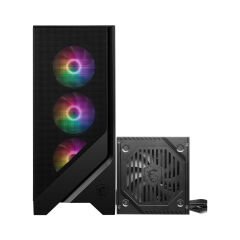 MSI MAG FORGE 120A AIRFLOW 650W 80+ Bronze Temperli Cam 6x120mm Auto-RGB Fanlı ATX Gaming Bilgisayar Kasası