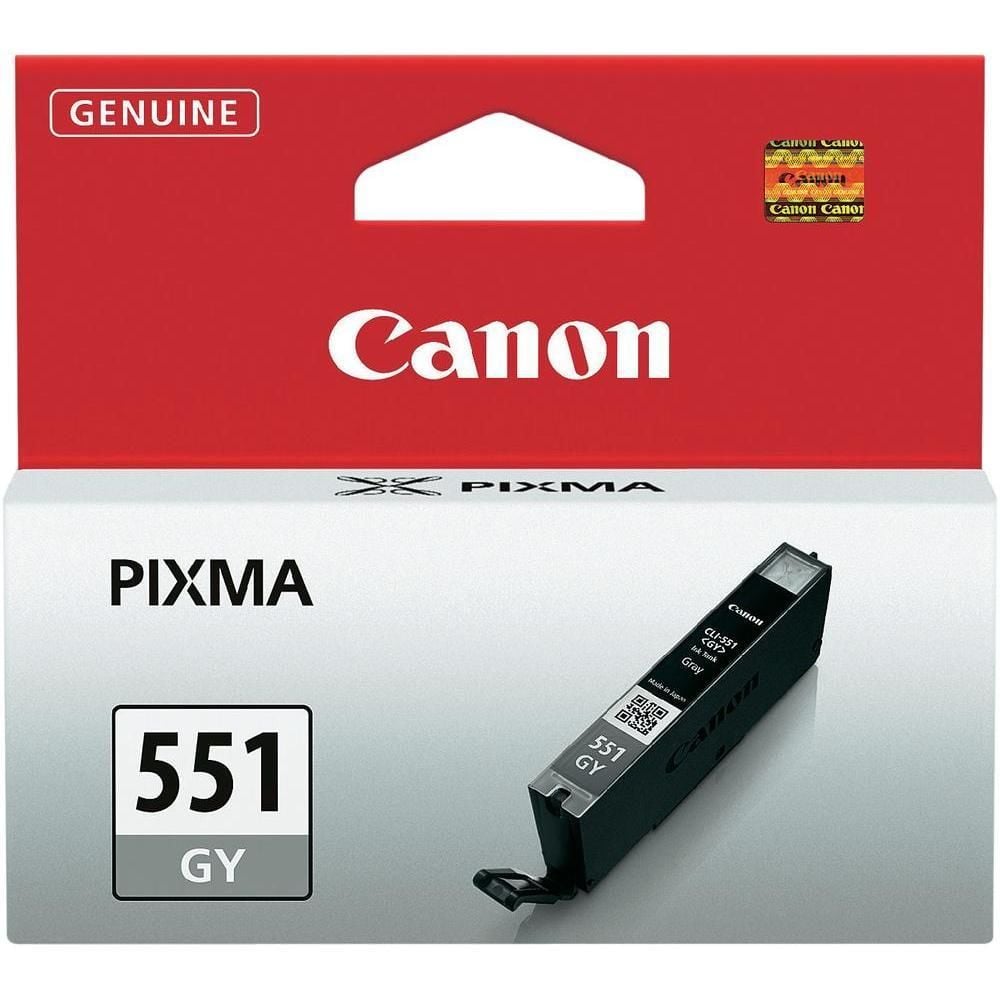 Canon CLI-551GY Gri (Grey) Orijinal Mürekkep Kartuşu (6512B001)