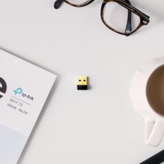 TP‑LINK Archer T2U Nano AC600 Mini USB 2.0 802.11ac Çift Bant Kablosuz USB Adaptör – 200 Mbps 2.4 GHz & 433 Mbps 5 GHz