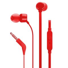 JBL Tune 160 Kulak İçi Mikrofonlu Kulaklık Kırmızı