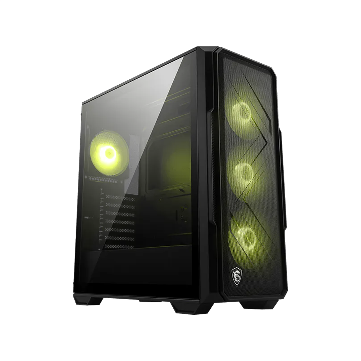 MSI MAG FORGE 340R AIRFLOW Temperli Cam 4x120mm ARGB Fanlı ATX Oyuncu Kasası
