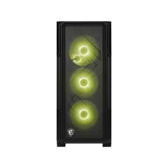 MSI MAG FORGE 340R AIRFLOW Temperli Cam 4x120mm ARGB Fanlı ATX Oyuncu Kasası