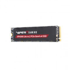Patriot Viper VP4300 Lite 4TB PCIe Gen4 x4 NVMe 2.0 M.2‑2280 SSD 7 400 MB/s Okuma 6 000 MB/s Yazma Siyah Heatspreader Garantili