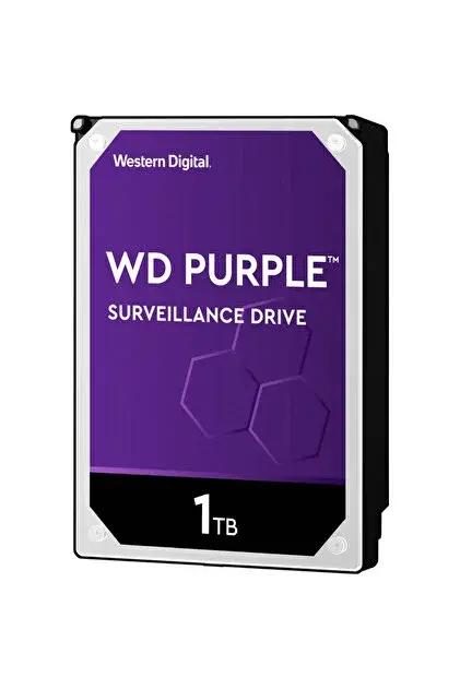 Western Digital WD Purple 3.5'' 1TB 5400RPM 64MB SATA 6Gb/s Surveillance Hard Disk (WD11PURZ)