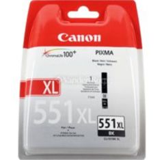 Canon CLI-551XL BK Black (Siyah) Yüksek Kapasite Orijinal Mürekkep Kartuşu (6443B001)