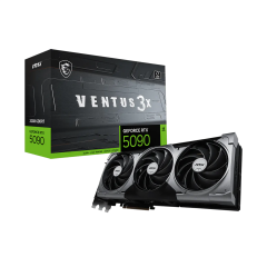 MSI GeForce RTX 5090 VENTUS 3X 32GB GDDR7 512-Bit DLSS 4.0 PCIe 5.0 x16 Ekran Kartı