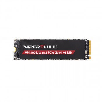 Patriot Viper VP4300 Lite 500 GB PCIe Gen4 x4 NVMe 2.0 M.2 2280 SSD 7,000 MB/s Okuma – 4,000 MB/s Yazma 5 Yıl Garantili Slim Grafen Soğutucu Siyah Disk VP4300L500GM28H