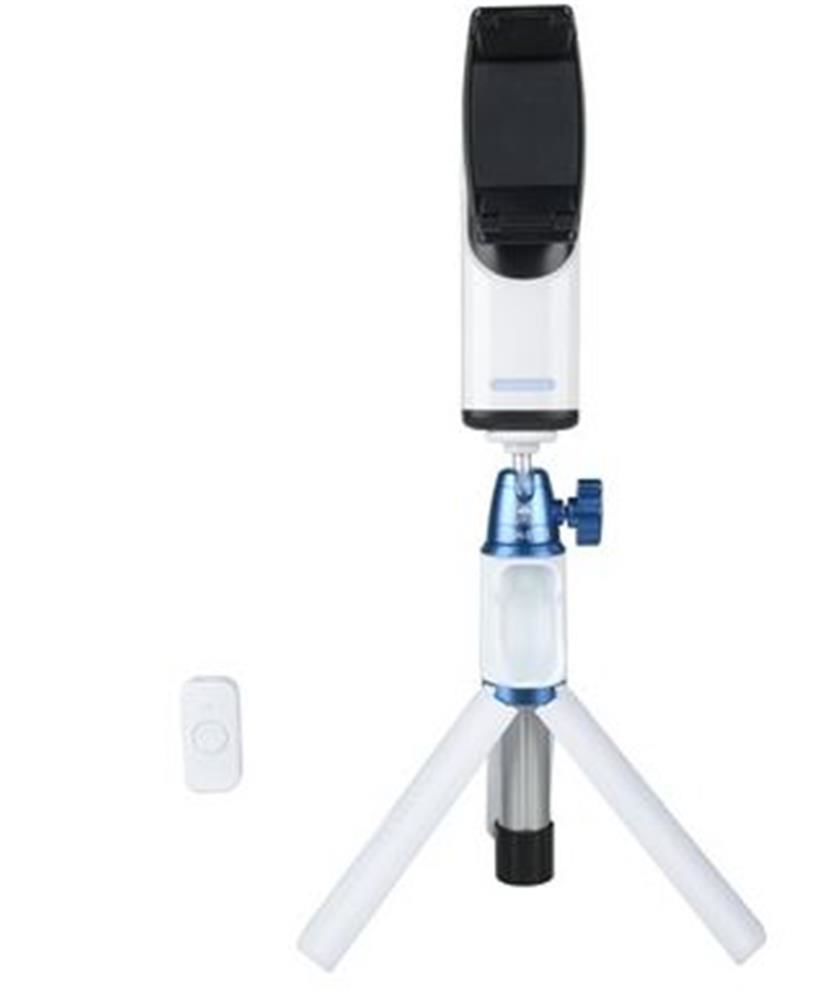 Sirui VK-2W Mobil Gimbal + Çok Fonksiyonlu Masa Üstü Tripod Seti Beyaz Selfie