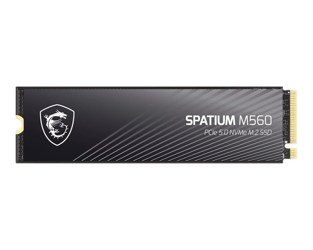 1TB MSI SPATIUM M560 PCIE 5.0 NVME M.2 10200/8400MB/s
