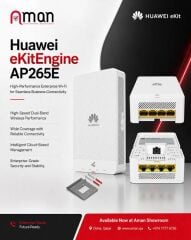 HUAWEI EKITENGINE AP265E 4 PORT GIGABIT 2.4/5GHZ 2X2 MU-MIMO WIFI6 2.97GBPS İÇ ORTAM DUVAR TİPİ ACCESS POINT(ADAPTÖRSÜZ)