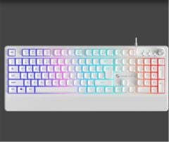 Gameagle Frost Blade GE2008 RGB Kablolu Membran Beyaz Oyuncu Klavyesi
