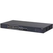 DAHUA CS4218-16ET-240 16 PORT 10/100 + 2X GB RJ45/2X1GB SFP UPLINK CLOUD YÖNETİLEBİLİR 240W POE RACKMOUNT SWITCH